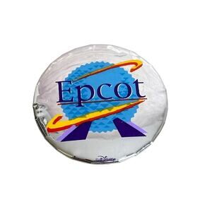 Vintage Epcot Center Metal Pinback BUTTON Pin 1990s